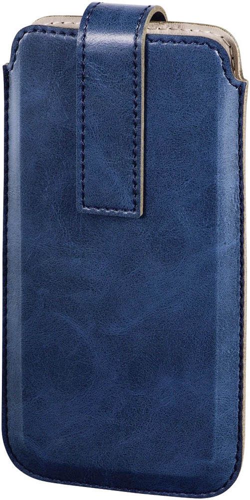 Etui za pametni telefon "Slide" Hama XL, unutarnje dim. (Š  x V x Db): 74 x 134 x 12 mm, univerzalno, plava slika