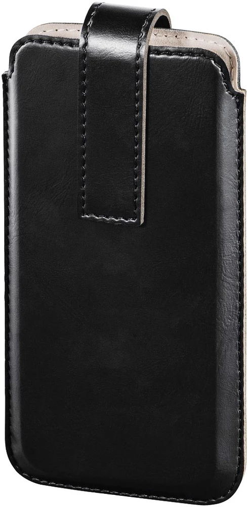 Etui za pametni telefon "Slide" Hama XL, unutarnje dim. (Š  x V x Db): 74 x 134 x 12 mm, univerzalno, crna slika