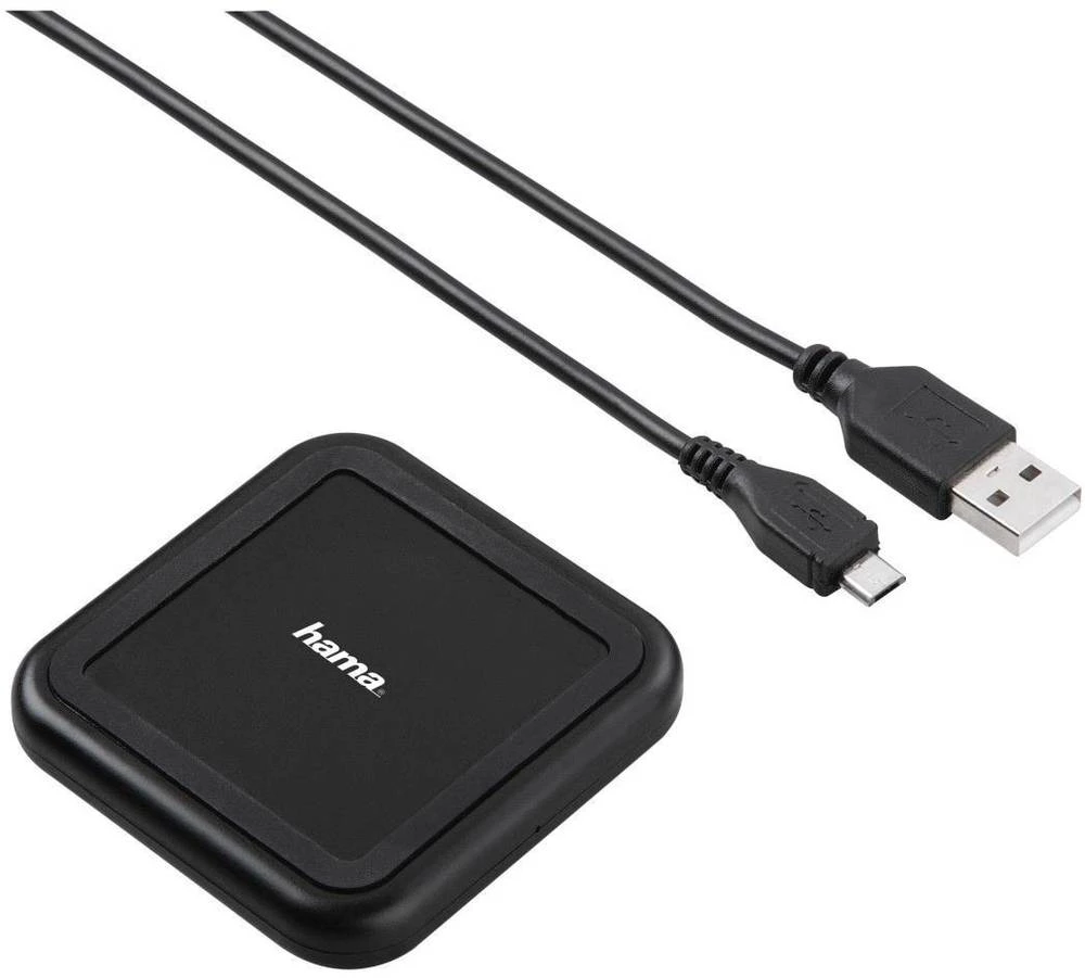 Indukcijski punjač Qi Essential Line 173674 Hama izlazi po standardu indukcijskog punjenja slika