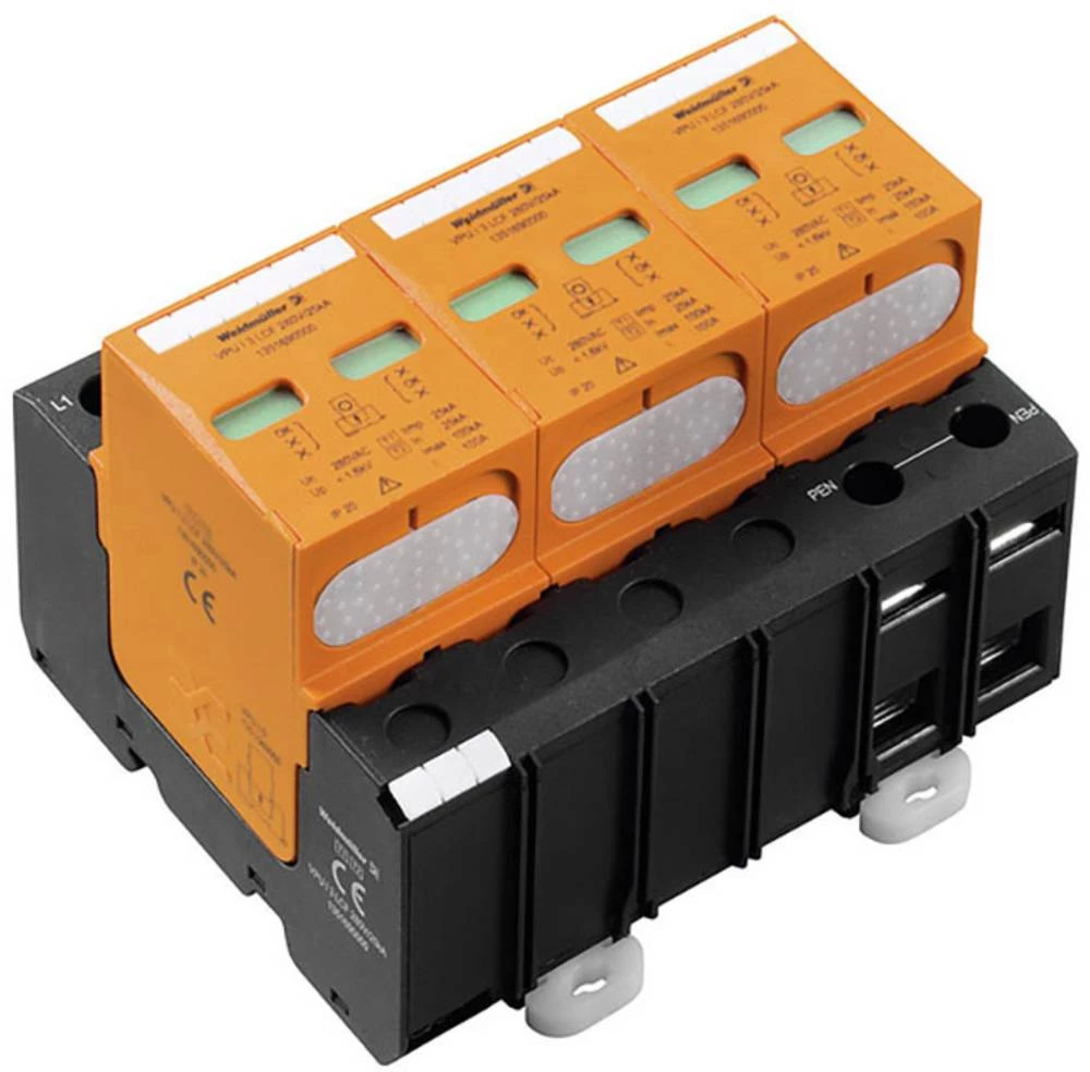 Zaštita od prenapona za razvodni ormar VPU I 3 280V/25KA 2062940000 Weidmüller 25 kA slika