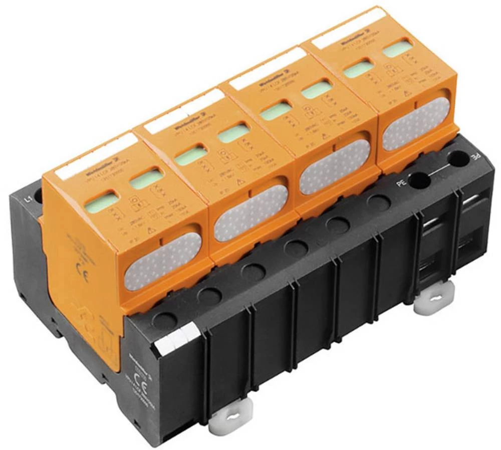 Zaštita od prenapona za razvodni ormar VPU I 4 280V/25KA 2062960000 Weidmüller 25 kA slika