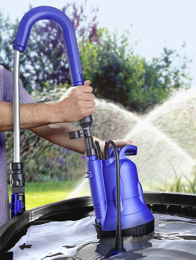 Pumpa za bačvu s šuko utikačem Renkforce 1519510 3000 l/h 10 m slika