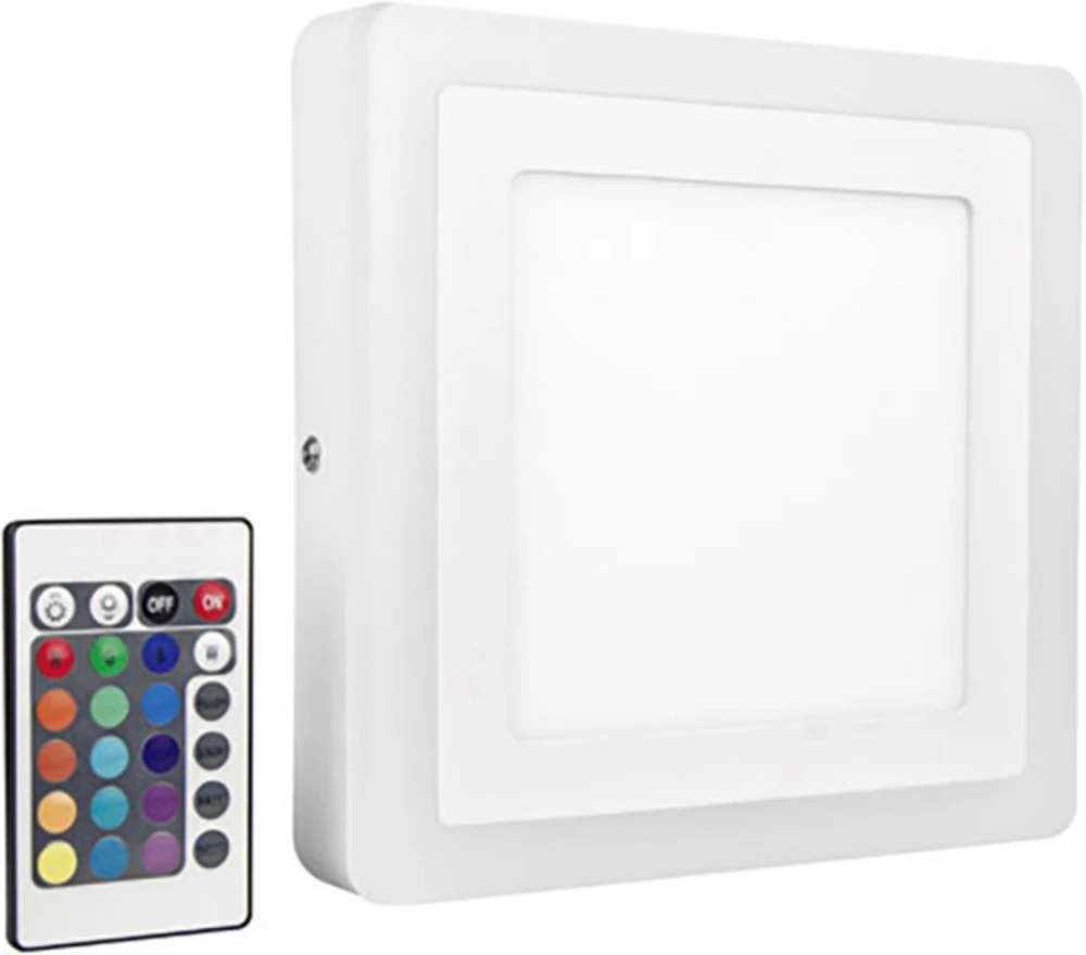 LED stropna svjetiljka 19 W RGBW OSRAM LED COLOR WHITE SQ OSRAM 4052899448148 bijele boje slika