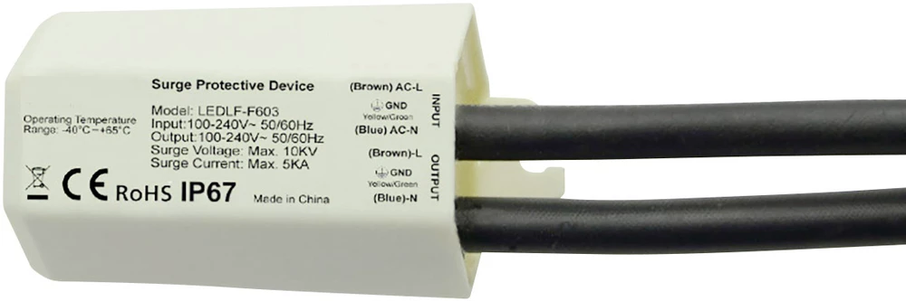 Ugradbena zaštita od prenapona DIO-LEDLF-603 DioDor 5 kA zaštita od prenapona za: svjetiljke slika