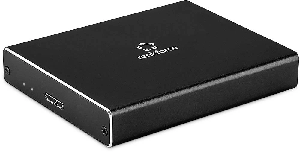 mSATA kućište tvrdog diska Renkforce TED-U31SCRA1 USB-C USB 3.1, USB 3.0 slika