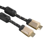 HDMI priključni kabel Hama [1x HDMI utikač - 1x HDMI utikač] 0.75 m crna
