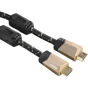 HDMI priključni kabel Hama [1x HDMI utikač - 1x HDMI utikač] 1.5 m crna slika