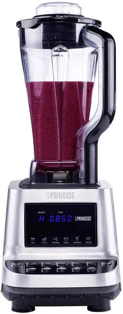 Blender Healthy Turbo Princess 2,0 L 1600 W aluminij, crna slika