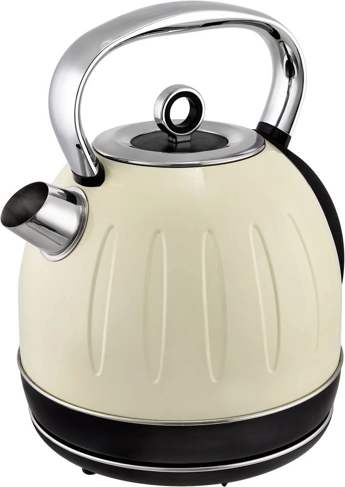 Bežično kuhalo za vodu TKG JK 2500 TKG Team Kalorik retro izgled krem bijela slika