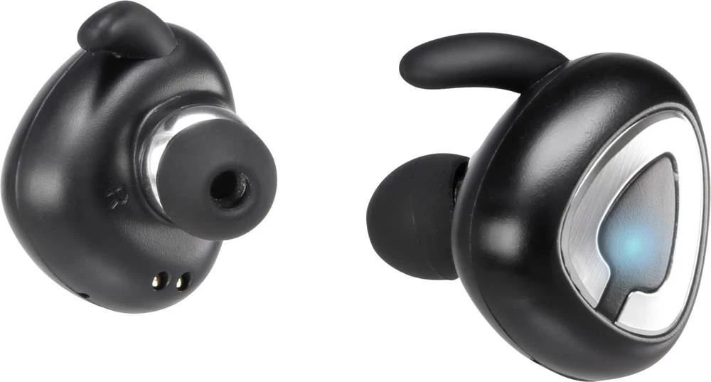 Bluetooth slušalice Renkforce SPE18 In Ear Headset crne slika