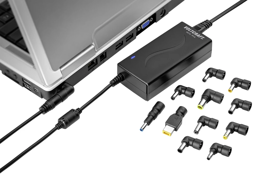 Strujni adapter za prijenosno računalo NPS-91A VOLTCRAFT 90 W 15 V/DC, 16 V/DC, 19 V/DC 4.73 A slika