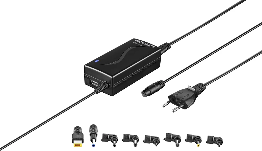 Strujni adapter za prijenosno računalo NPS-45 VOLTCRAFT 45 W 3.3 A slika