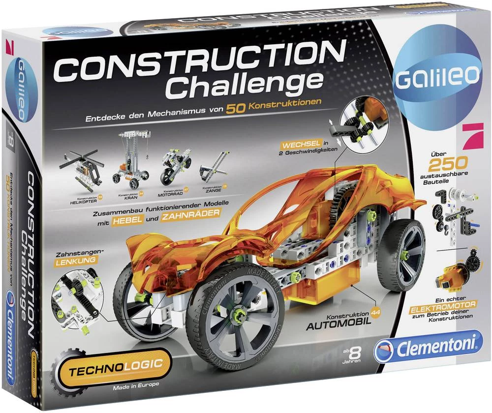 Vozilo na slaganje Construction Challenge Clementoni Galileo slika