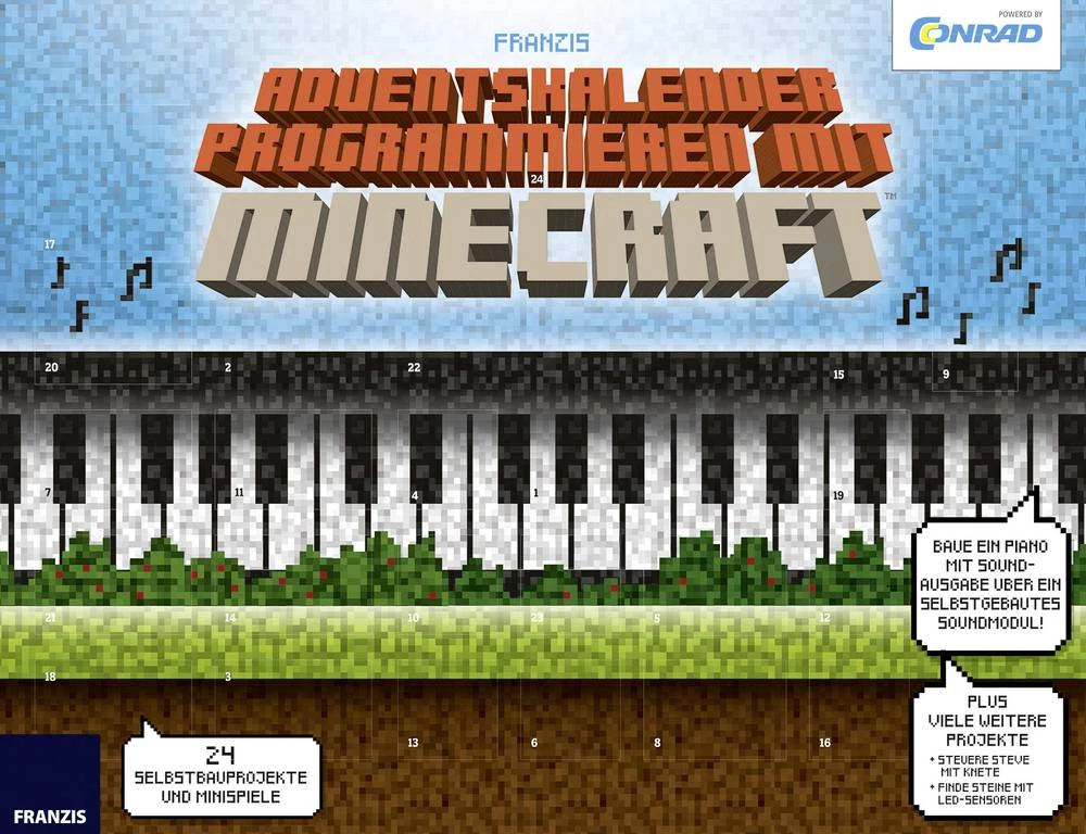 Conrad Components Adventski kalendar  Programiranje sa Minecraftom slika