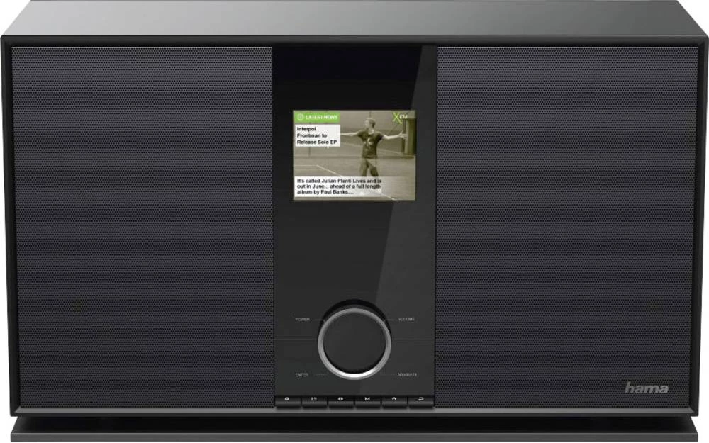 Internetski radio DIR3600MBT Hama AUX, Bluetooth®, DAB+, internetski radio, LAN, UKV, USB, WLAN za više prostorija, funkcija slika