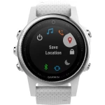 GPS sat za mjerenje pulsa s ugrađenim senzorom fenix 5S Garmin Bluetooth srebrna, bijela