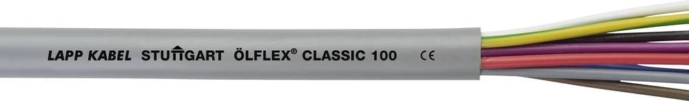 Upravljački kabel Ä–LFLEX® CLASSIC 100 4 G 2.50 mm sive boje LappKabel 1120802/500 500 m slika