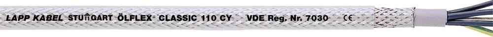 Upravljački kabel Ä–LFLEX® CLASSIC 110 CY 4 x 1.50 mm prozirne boje LappKabel 1135904/300 300 m slika