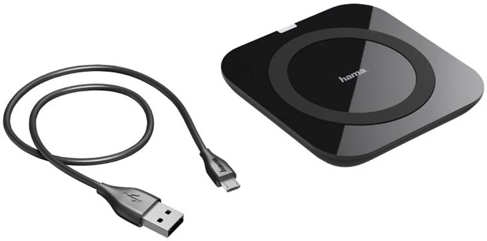 Indukcijski punjač Qi Basic Pro 178220 Hama izlazi po standardu indukcijskog punjenja slika