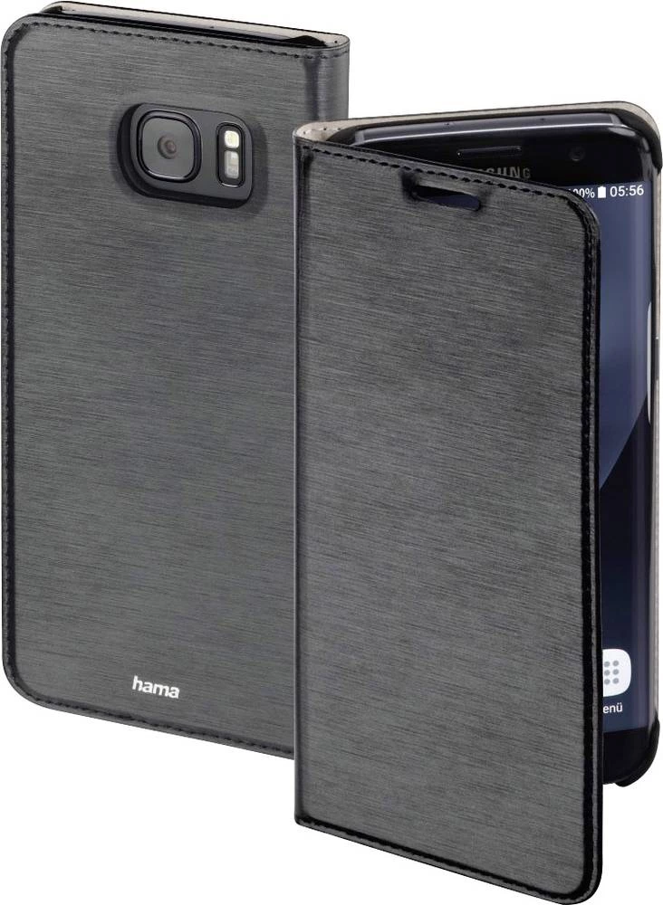 Preklopni etui za pametni telefon "Slim" Hama za: Samsung Galaxy S8+ Dunkelsiva slika