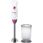 Š tapni mikser MSM2410PW Bosch Haushalt 400 W s posudom za miksanje bijela, ljubičasta