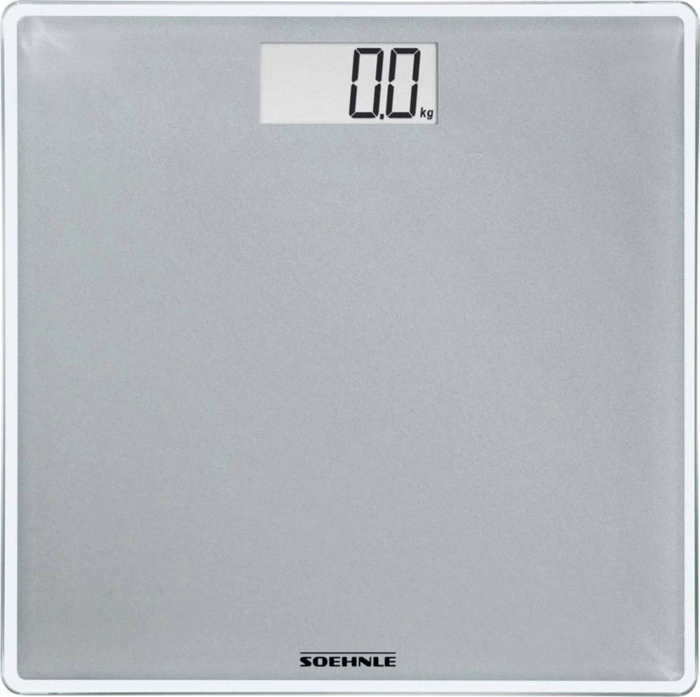 Digitalna osobna vaga Soehnle područje vaganja (maks.)=180 kg siva slika
