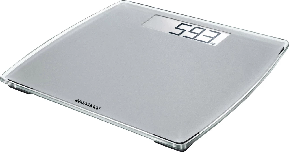 Digitalna osobna vaga Soehnle područje vaganja (maks.)=180 kg siva slika