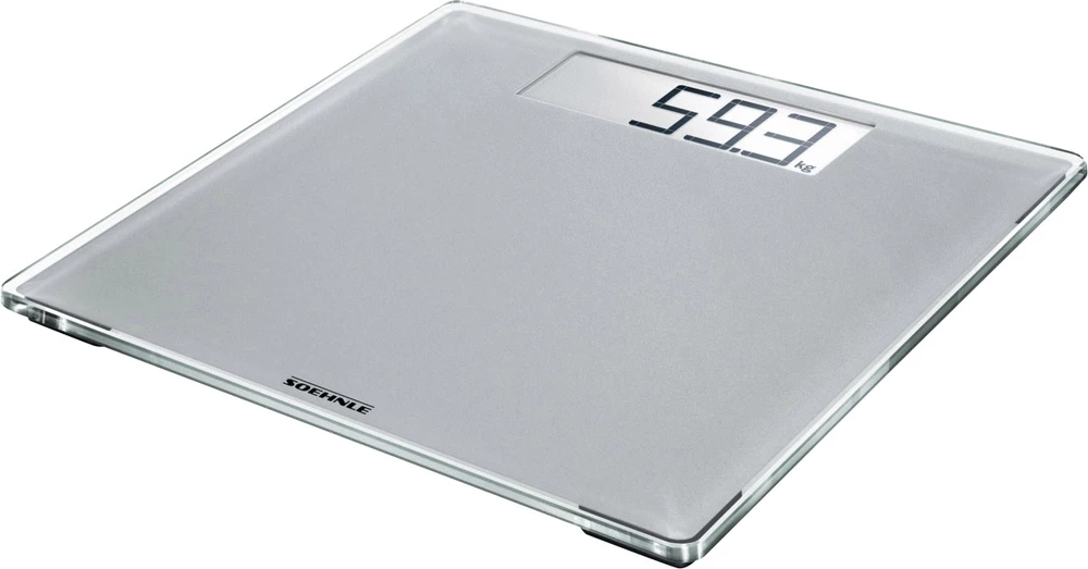 Digitalna osobna vaga Soehnle područje vaganja (maks.)=180 kg siva slika