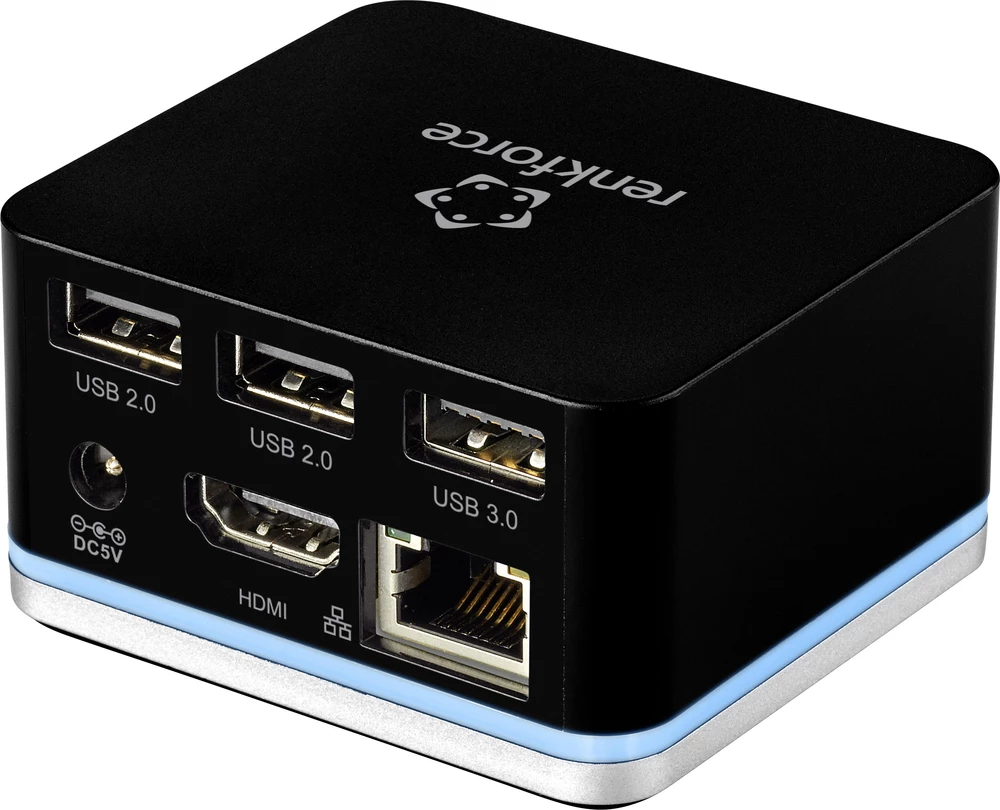 Renkforce priključna stanica za prijenosno računalo RF-ND-100 (2x USB 2.0, 1x USB 3.0, 1x HDMI, 1x LAN (10/100/1000 MBit/s)) slika