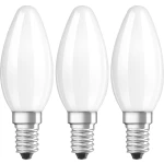 LED žarulja E14 oblik svijeće 4 W = 40 W toplo bijela (promjer x D) 35 mm x 97 mm KEU: A++ OSRAM sa žarnom niti 3 kom.