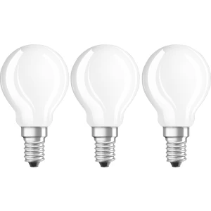 LED žarulja E14 oblik kapljice 4 W = 40 W toplo bijela (promjer x D) 45 mm x 78 mm KEU: A++ OSRAM sa žarnom niti 3 kom. slika