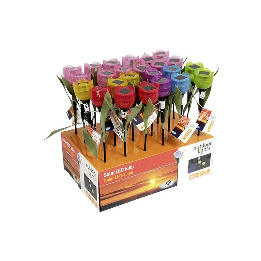 LED solarni cvijet slika