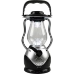 LED lampa za kampovanje Heitronic, crna/srebrna 49525