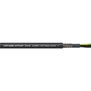 Krmilni kabel ÖLFLEX® CLASSIC 110 CY BLACK 2 x 0.75 mm crne boje LappKabel 1121232 1000 m slika