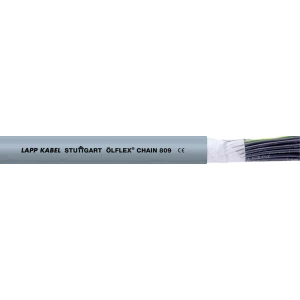 Energetski kabel ÖLFLEX® CHAIN 809 18 G 1 mm sive boje LappKabel 1026722 100 m slika