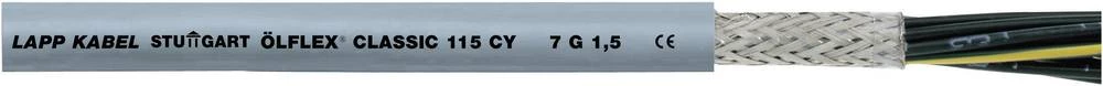Krmilni kabel ÖLFLEX® CLASSIC 115 CY 5 x 0.75 mm sive boje LappKabel 1136805 500 m slika
