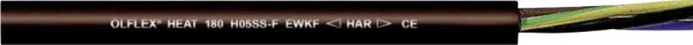 Visokotemperaturni vodič ÖLFLEX® HEAT 180 H05SS-F EWKF 3 G 1 mm crne boje LappKabel 0046905 1000 m slika