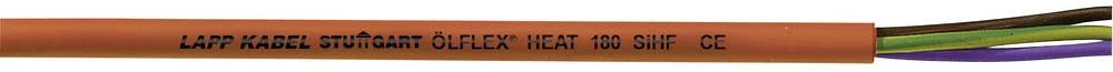 Visokotemperaturni vodič ÖLFLEX® HEAT 180 SIHF 5 G 2.5 mm crvene boje, smeđe boje LappKabel 00460223 1000 m slika