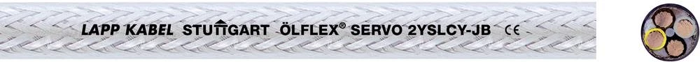 Kabel za kontrolu servo motora ÖLFLEX® SERVO 2YSLCY-JB 3 x 25 mm + 3 G 4 mm crne boje LappKabel 0036445 250 m slika
