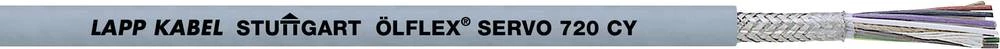 Kabel za kontrolu servo motora ÖLFLEX® SERVO 720 CY 15 x 0.14 mm + 4 x 0.5 mm sive boje LappKabel 0036178 500 m slika