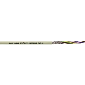 Podatkovni kabel UNITRONIC® PUR CP (TP) 3 x 2 x 0.5 mm sive boje LappKabel 0032861 1000 m slika
