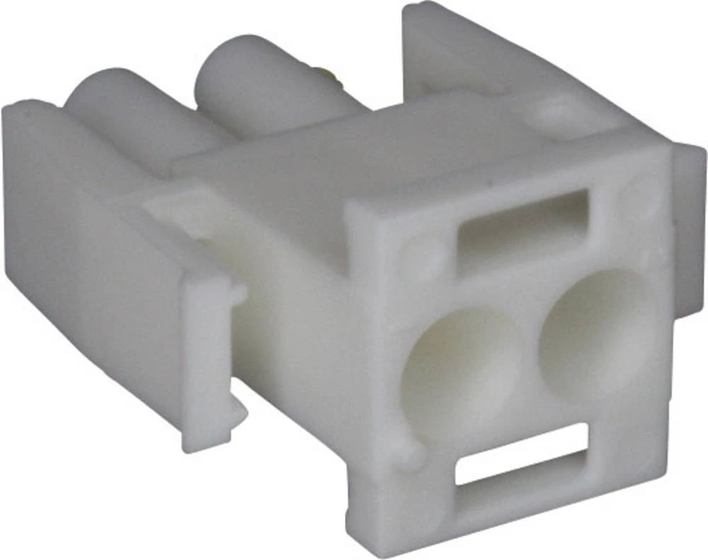 Kabelsko kućište s muškim kontaktima, univerzalni MATE-N-LOK ukupan broj polova: 2 TE Connectivity 350777-1 1 kom. slika