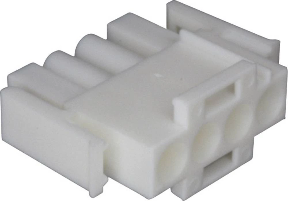 Kabelsko kućište s muškim kontaktima, univerzalni MATE-N-LOK ukupan broj polova: 4 TE Connectivity 350779-1 1 kom. slika