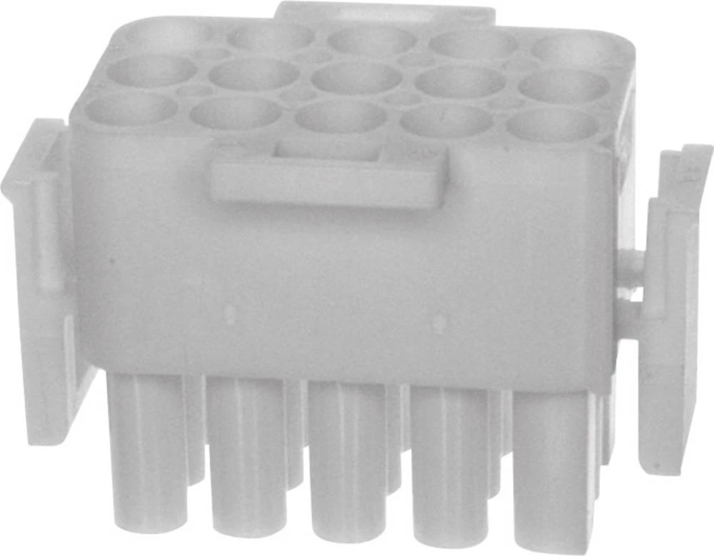 Kabelsko kućište s muškim kontaktima, univerzalni MATE-N-LOK ukupan broj polova: 12 TE Connectivity 0-0350735-1 1 kom. slika