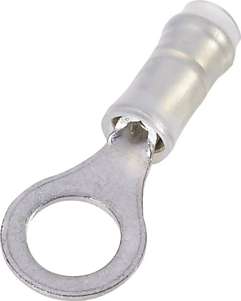 Okasta kabelska stopica, poprečni presjek (maks.):0.605 mm promjer rupe:3.51 mm djelomično izolirana, prozirna TE Connectivity 3 slika