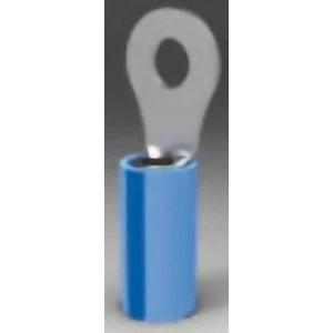 Okasta kabelska stopica, poprečni presjek (maks.):2.602 mm promjer rupe:3.51 mm djelomično izolirana, plave boje TE Connectivity slika