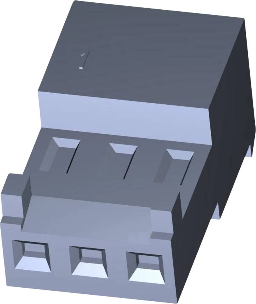 Letva sa ženskim kontaktima (standardna) MTA-100 ukupan broj polova: 4 TE Connectivity 3-643815-4 1 kom. slika