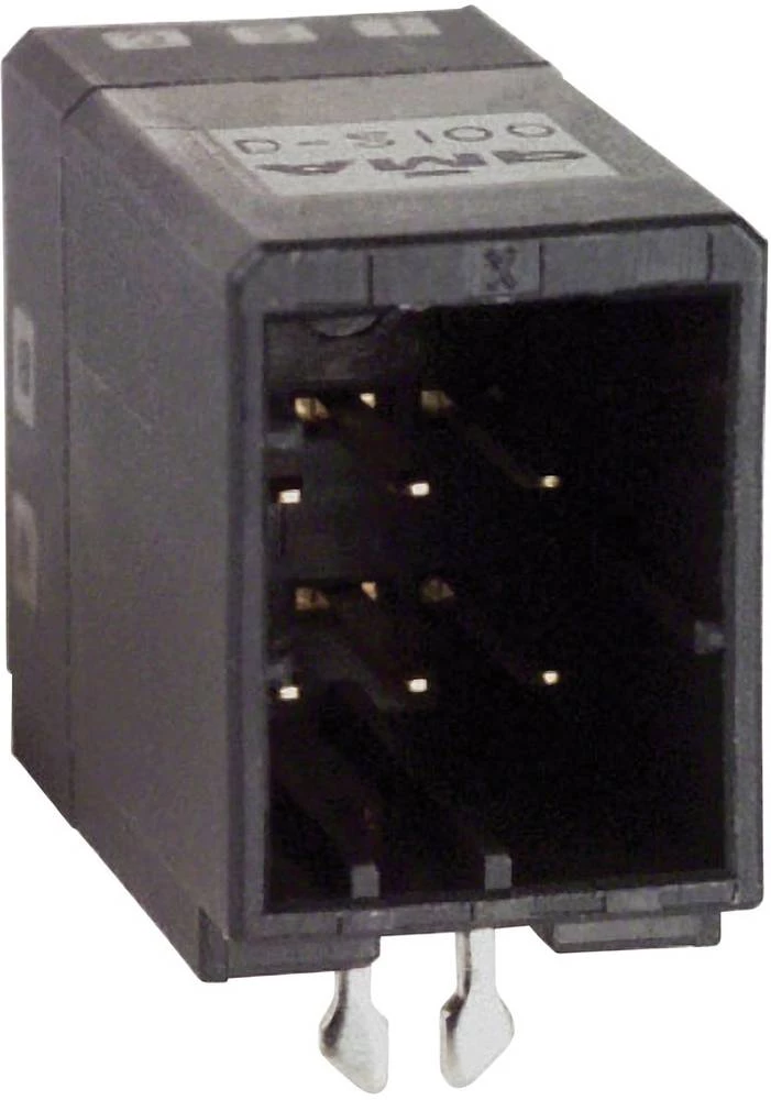 Ugradbena letva s muškim kontaktima (precizna) DYNAMIC serija 2000 ukupan broj polova: 6 TE Connectivity 1376136-1 1 kom. slika