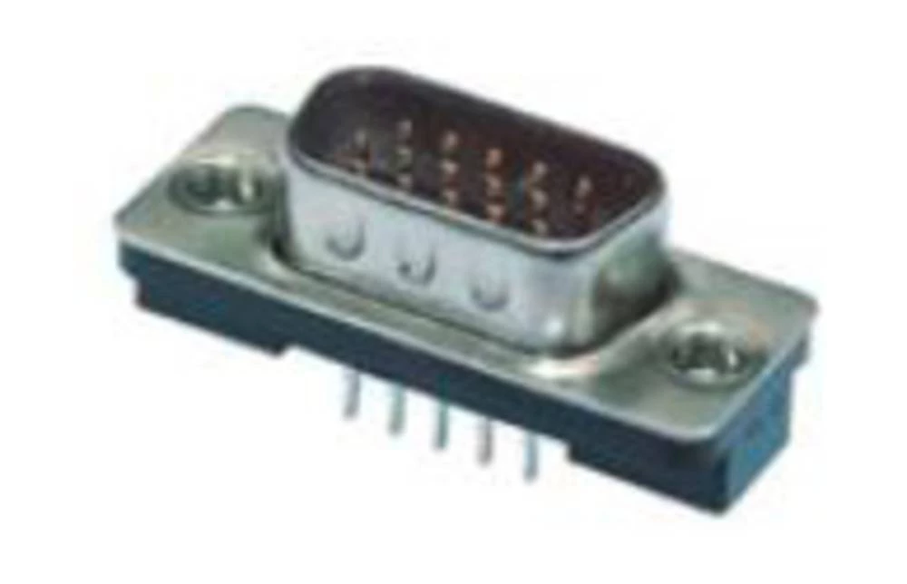 D-SUB letva s muškim kontaktima 180 ° broj polova: 15 priključak za tiskanu pločicu TE Connectivity AMPLIMITE HD-22 1 kom. slika