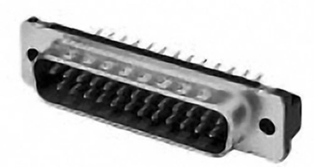 D-SUB letva s muškim kontaktima 180 ° broj polova: 37 priključak za tiskanu pločicu TE Connectivity AMPLIMITE HD-20 1 kom. slika